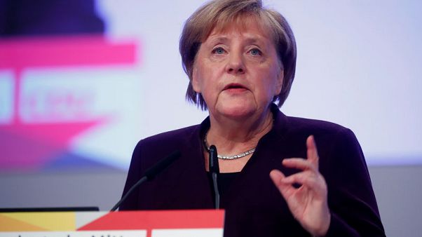 Merkel calls for Europe to agree on China 5G policy Merkel calls for Europe to agree on China 5G policy