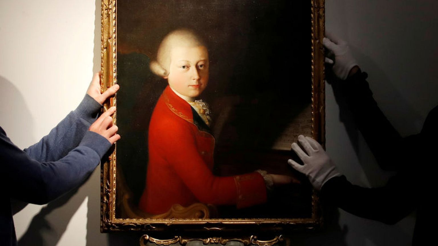 Rare Mozart portrait flies above presale estimate at Paris auction