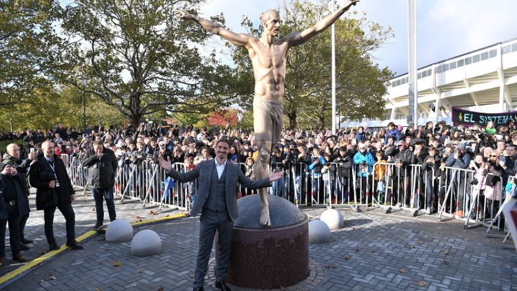 Angry fans vandalise Zlatan statue in Malmo