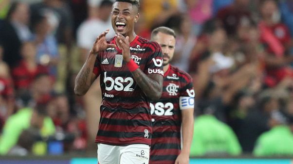 Champions Flamengo win again with Bruno Henrique hat trick Champions Flamengo win again with Bruno Henrique hat trick