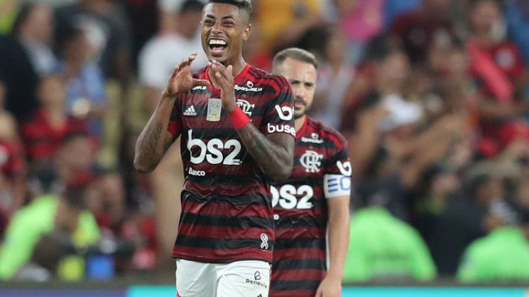 Champions Flamengo win again with Bruno Henrique hat trick