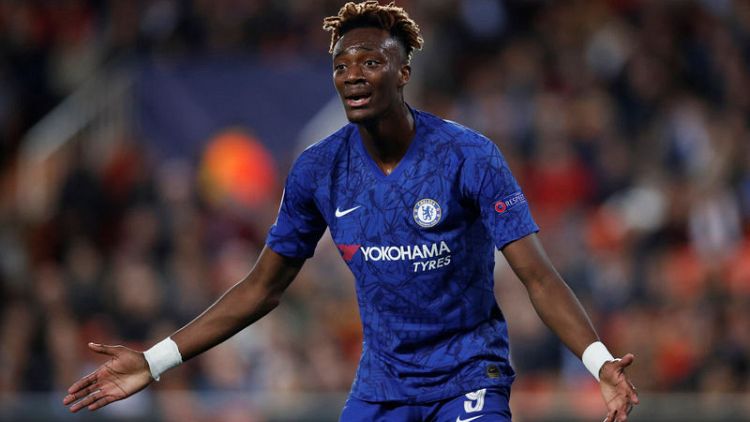 Chelsea's Abraham says hip injury not as bad as initially feared