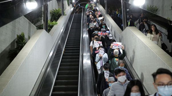 Hong Kong police exit wrecked campus, weekend protests planned Hong Kong police exit wrecked campus, weekend protests planned