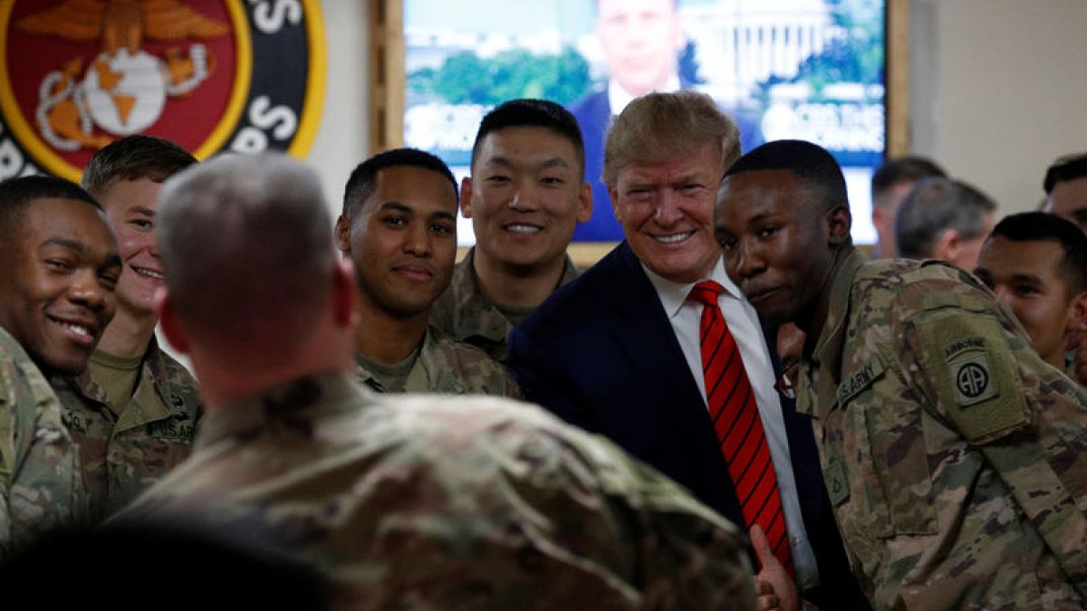 No phones, scripted tweets - How Trump's Afghanistan trip was kept under wraps