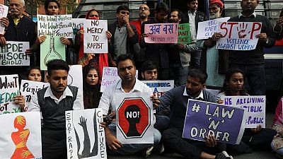 Indian protesters demand justice for vet's murder, suspected rape Indian protesters demand justice for vet's murder, suspected rape