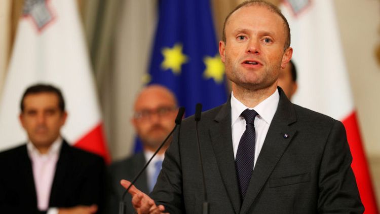 Maltese prime minister says he is stepping down amid crisis over murdered journalist probe