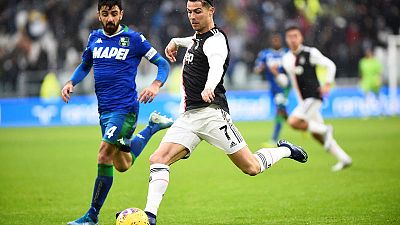 Ronaldo to the rescue as Juventus stumble to draw with Sassuolo Ronaldo to the rescue as Juventus stumble to draw with Sassuolo