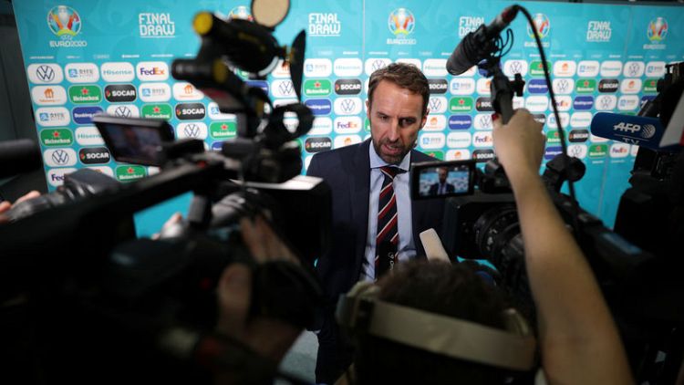 England's Southgate says eight to 10 'big' nations in mix