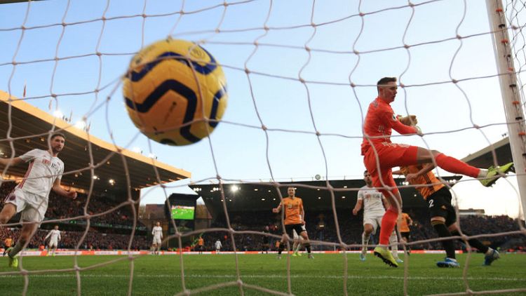 Doherty header secures 1-1 draw for Wolves against Sheffield United