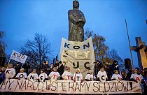 Poles protest over rule of law after judge suspended