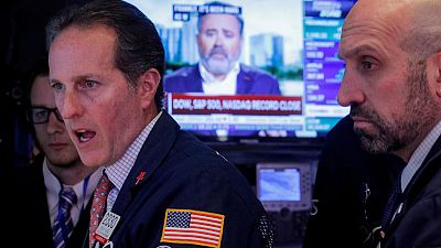Dollar, stocks slide on Trump tweets, dour PMI data Dollar, stocks slide on Trump tweets, dour PMI data