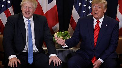 Trump off to London for NATO summit, under pressure to steer clear of British election Trump off to London for NATO summit, under pressure to steer clear of British election