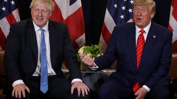 Trump off to London for NATO summit, under pressure to steer clear of British election Trump off to London for NATO summit, under pressure to steer clear of British election