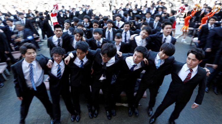 Japan activists push to halt sexual harassment of job-seeking students
