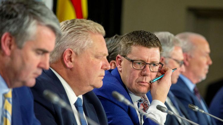 Canadian provincial leaders seek more money for healthcare and struggling oil patch