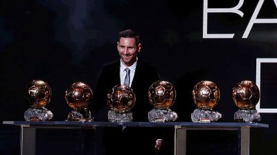 Messi claims record sixth Ballon d'Or, Rapinoe wins women's award Messi claims record sixth Ballon d'Or, Rapinoe wins women's award