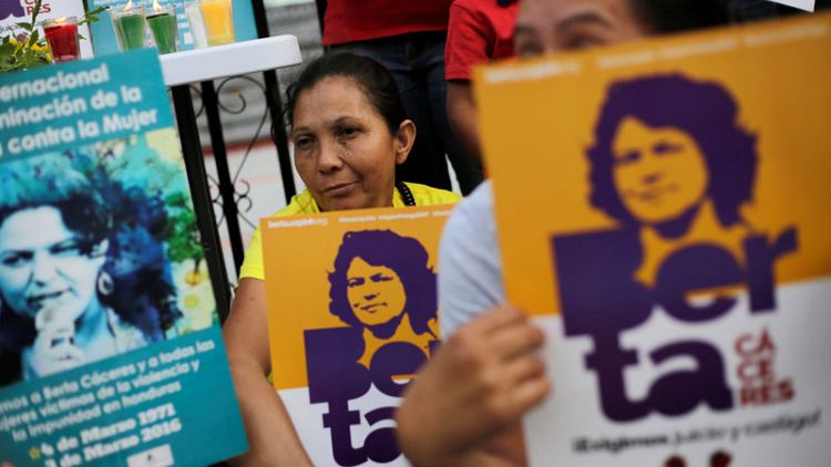 Honduras court orders 50-year jail terms in case of slain dam activist