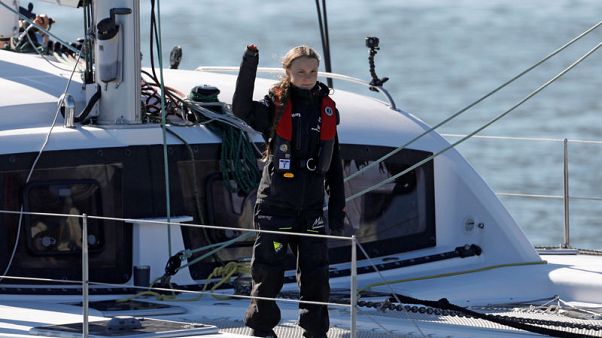 Activist Thunberg channels youth fury to U.N. climate summit Activist Thunberg channels youth fury to U.N. climate summit