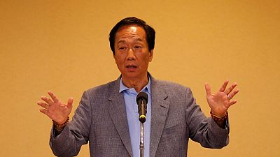 Foxconn's Gou to discuss trade war, investment on U.S. trip Foxconn's Gou to discuss trade war, investment on U.S. trip