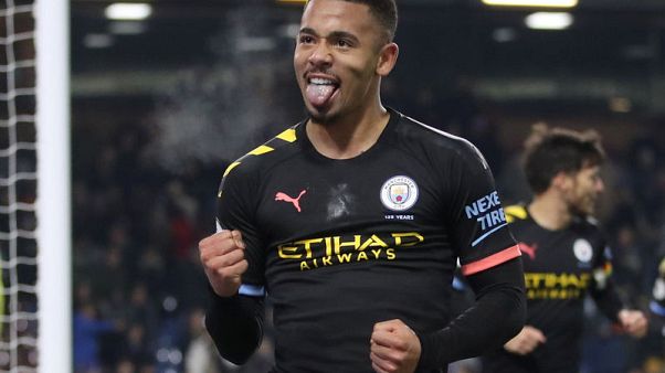 Jesus double gives Man City much-needed win at Burnley Jesus double gives Man City much-needed win at Burnley