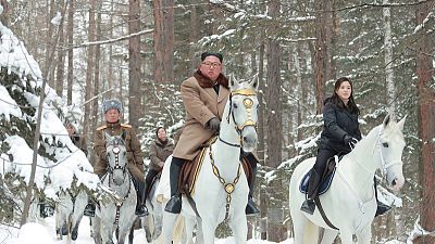 North Korea's Kim signals more confrontational stance with new horse ride, rare party meeting North Korea's Kim signals more confrontational stance with new horse ride, rare party meeting