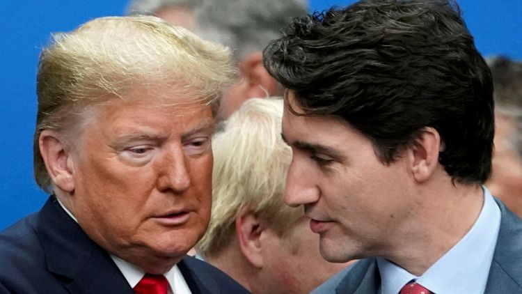 Trump calls Canada's Trudeau 'two-faced' over jaw-dropping video remarks