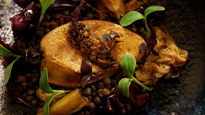 Force-feeding off menu as France trials 'naturally fatty' foie gras Force-feeding off menu as France trials 'naturally fatty' foie gras