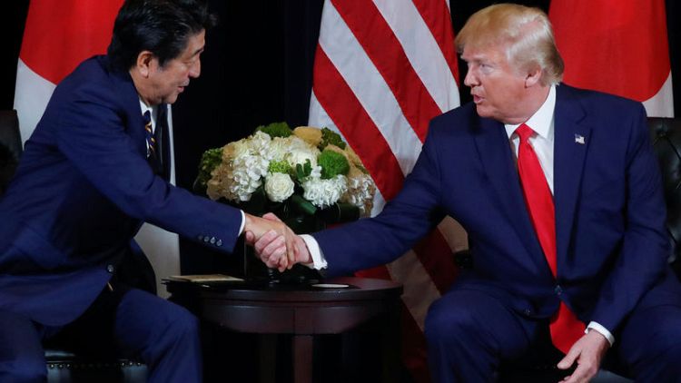Trump to sign U.S.-Japan trade deal proclamation next week - trade representative