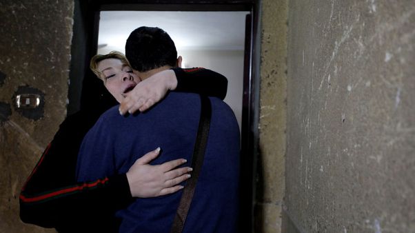After 20 years, Palestinian mother and son reunited in Egypt After 20 years, Palestinian mother and son reunited in Egypt