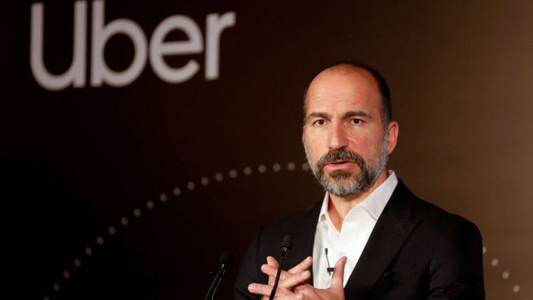 Uber may offer courier services for retail business - CEO Khosrowshahi