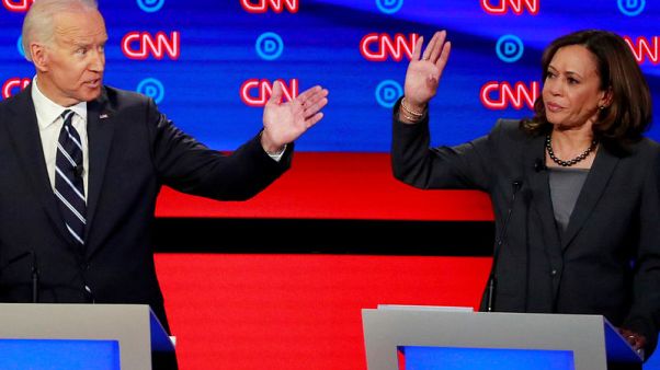 Biden says he would consider Harris for vice presidential slot Biden says he would consider Harris for vice presidential slot