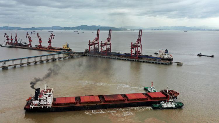 China's November exports seen up modestly, but Sino-U.S. trade still major risk