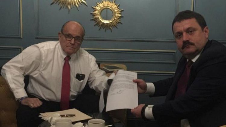 Ukraine lawmaker met Giuliani to discuss misuse of US taxpayer money in Ukraine