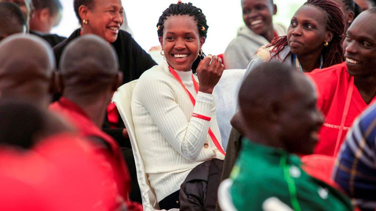Kenya's Kipyegon ready for Olympic title defence after long absence