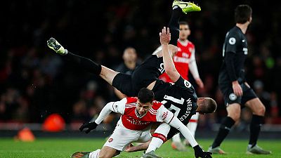 Arsenal slump to first home defeat by Brighton Arsenal slump to first home defeat by Brighton