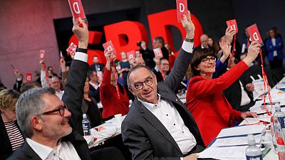 Let's give Merkel coalition a chance, says incoming German SPD boss Let's give Merkel coalition a chance, says incoming German SPD boss