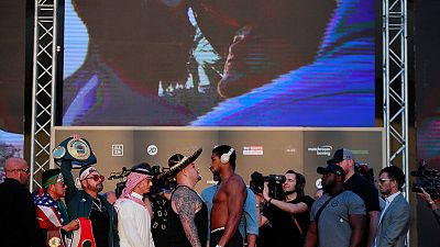Joshua lightens the load as Ruiz Jr piles on the pounds Joshua lightens the load as Ruiz Jr piles on the pounds