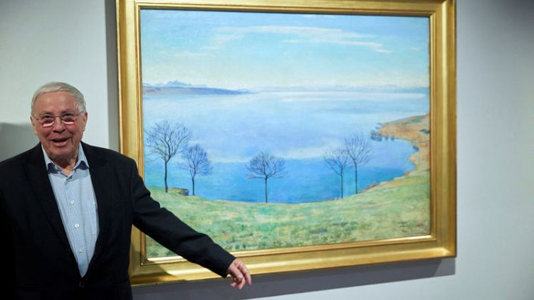 All art is political: Switzerland's Blocher puts masterpieces on display