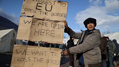 Migrants in Bosnia refuse to move from forest camp Migrants in Bosnia refuse to move from forest camp