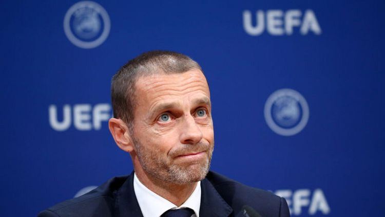 UEFA chief calls reported world league plan 'far-fetched' and 'insane'