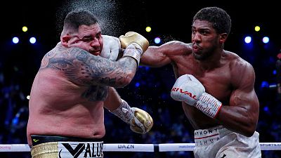 Joshua takes revenge on Ruiz in Saudi Arabia rematch Joshua takes revenge on Ruiz in Saudi Arabia rematch
