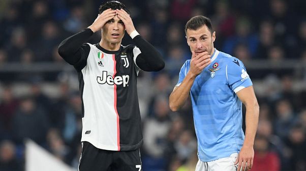 Lazio hand Juve first defeat of season after controversial red card Lazio hand Juve first defeat of season after controversial red card