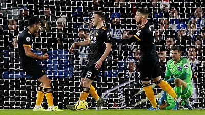 Resilient Wolves hold Brighton to thrilling 2-2 draw Resilient Wolves hold Brighton to thrilling 2-2 draw