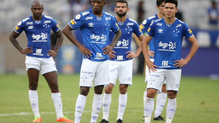 Fans riot as Cruzeiro are relegated from Brazil's Serie A
