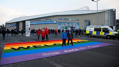Two supporters arrested for homophobic abuse in Brighton versus Wolves draw Two supporters arrested for homophobic abuse in Brighton versus Wolves draw