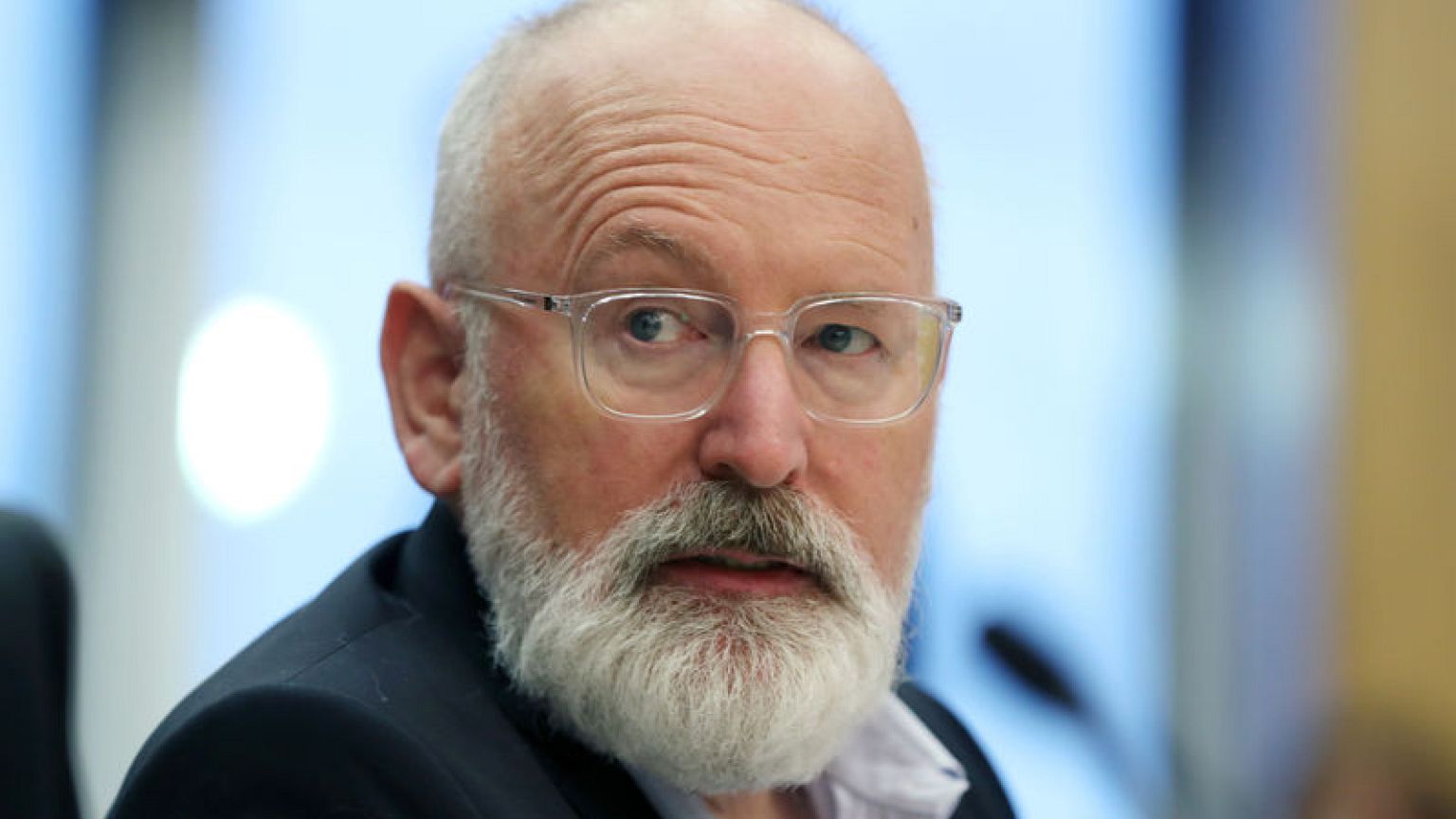 EU's Timmermans says 'will not hesitate' to protect EU industry over carbon if necessary