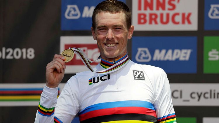 Australian world time trial champion Dennis joins Ineos