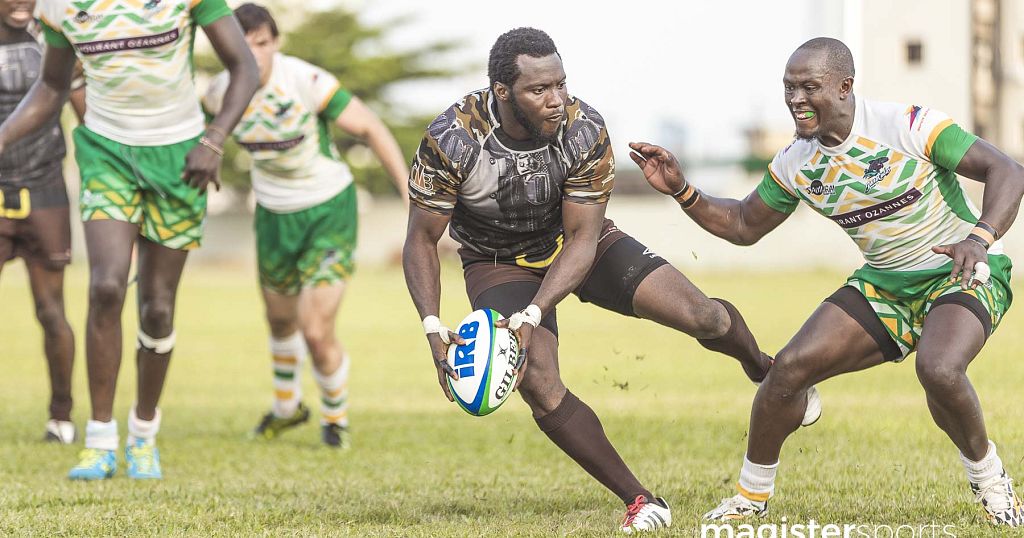 rugby football in