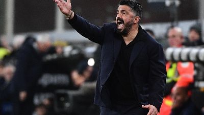 Napoli: Gattuso "Ospina o Meret? Non aziendalista,faccio scelte" Napoli: Gattuso "Ospina o Meret? Non aziendalista,faccio scelte"