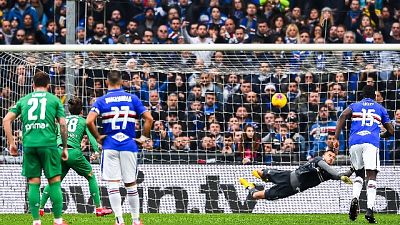 Coronavirus: Sampdoria rientrata da Milano Coronavirus: Sampdoria rientrata da Milano